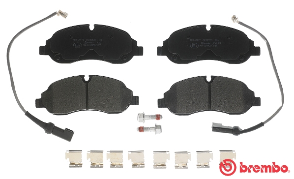 A.B.S. P 24 171 BREMBO Bremsbelagsatz, Scheibenbremse